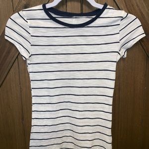 Hollister woman’s xxs striped T-shirt